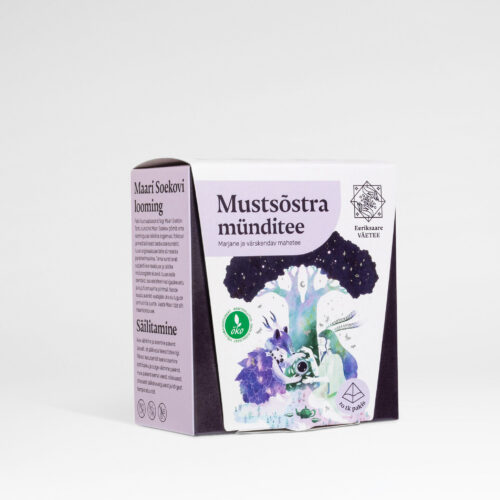 Mustsõstar ja piparmünt 10tk